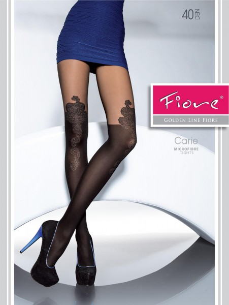 Strumpfhose in raffiniertem Overknee-Look Carie von Fiore