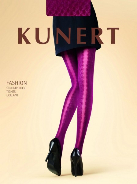 Kunert Damenstrumpfhose mit Puenktchenmusterung Playful Dots, 40 DEN